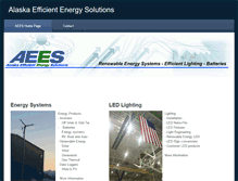 Tablet Screenshot of alaska-energy.com